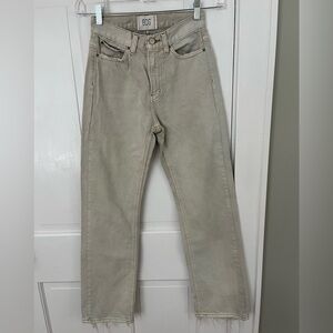 Urban Outfitters BDG High-Waisted Cowboy Denim Jeans Straight Leg Size 24 New